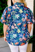 Changing With Time Top, Navy