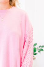 Charming Voices Pullover, Rosa