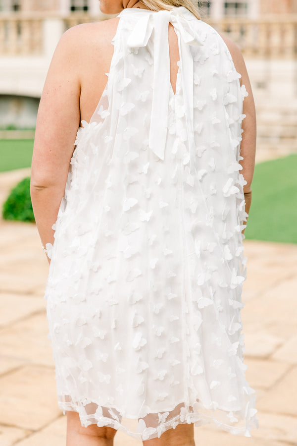 Chasing Butterflies Dress, Ivory