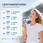 FrostKick™ Mini Handventilator mit Kühlpad