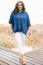 Chill Out Top, Navy