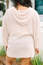 Chill With Me Cardigan, Light Taupe