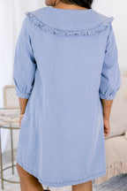 Claim Your Space Dress, Denim