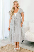 Elegantes Kleid, Schwarz