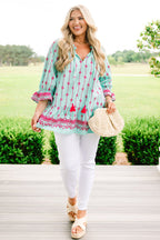 Classic Things Top, Aqua