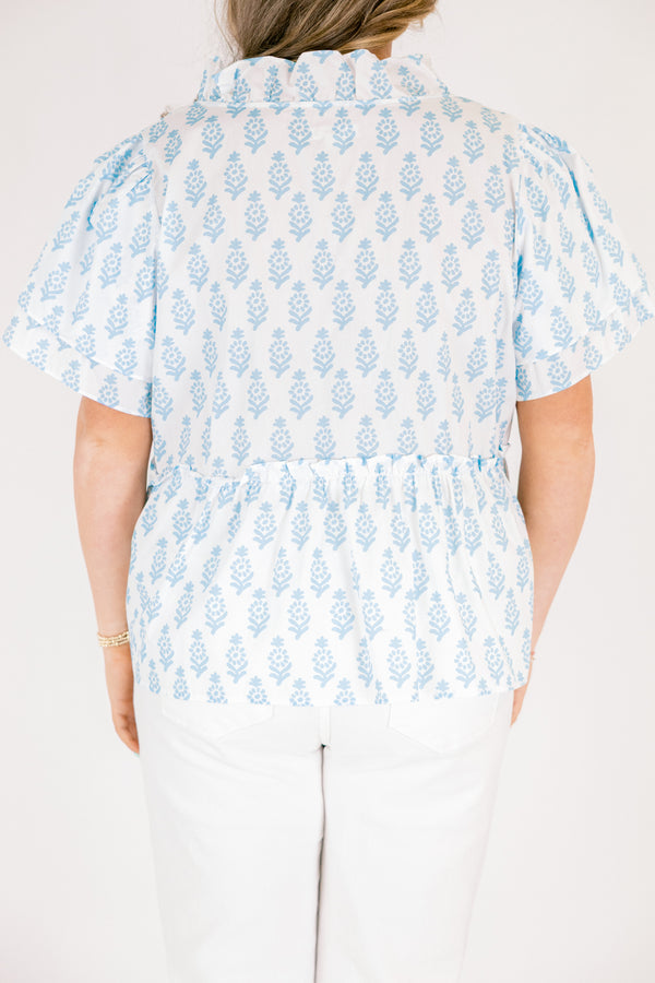 Coastal Love Top, White