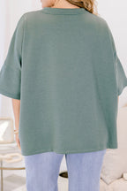 Comfortable Charm Top, Dark Forest