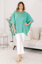 Comparing The Two Tunic, Turquoise