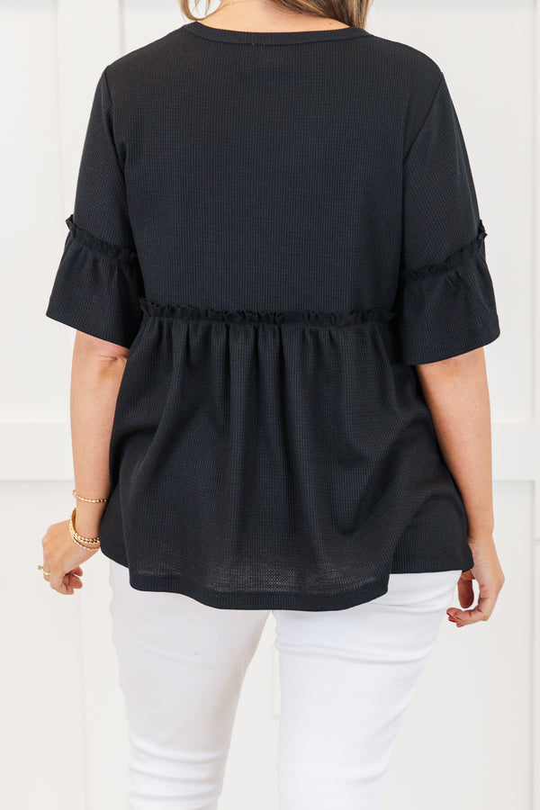 Completely Yours Tunic, Black