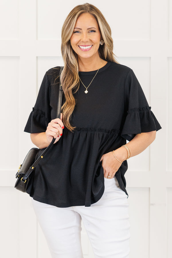 Completely Yours Tunic, Black