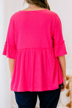 Completely Yours Tunic, Hot Pink