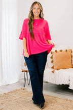 Completely Yours Tunic, Hot Pink