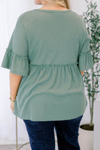 Completely Yours Tunic, Sage