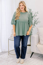 Completely Yours Tunic, Sage