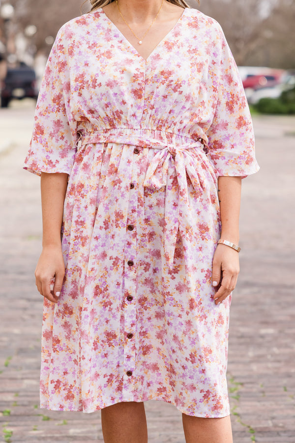 Vertraue-mir-Kleid, Rosa