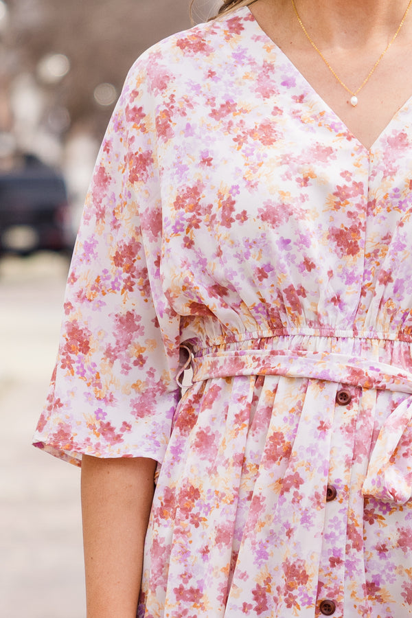 Vertraue-mir-Kleid, Rosa