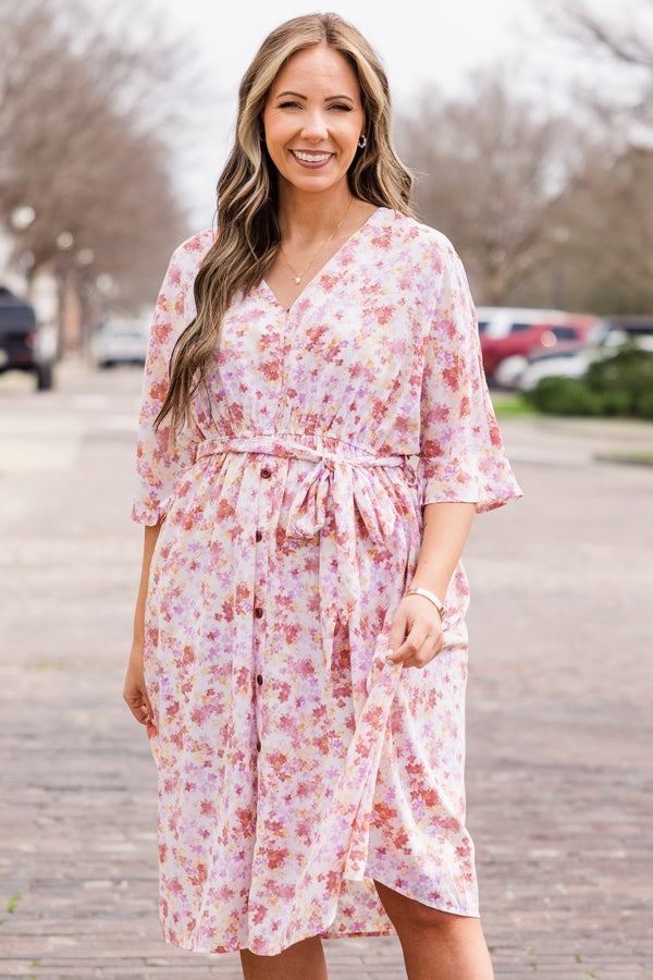 Vertraue-mir-Kleid, Rosa