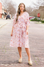 Vertraue-mir-Kleid, Rosa