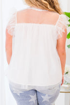 Cool In The Summer Top, Off White