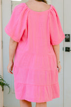 Cool Traces Dress, Pink