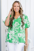 Coral Reef Queen Top, Green