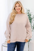 Counting The Days Pullover, Ash Mocha