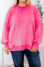 Counting The Days Pullover, Hot Pink