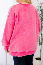 Counting The Days Pullover, Hot Pink