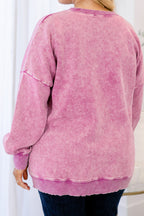 Counting The Days Pullover, Lt Plum