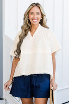 Countryside Trip Top, White