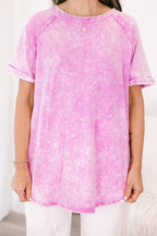 Courtesy Of Me Top, Bright Mauve