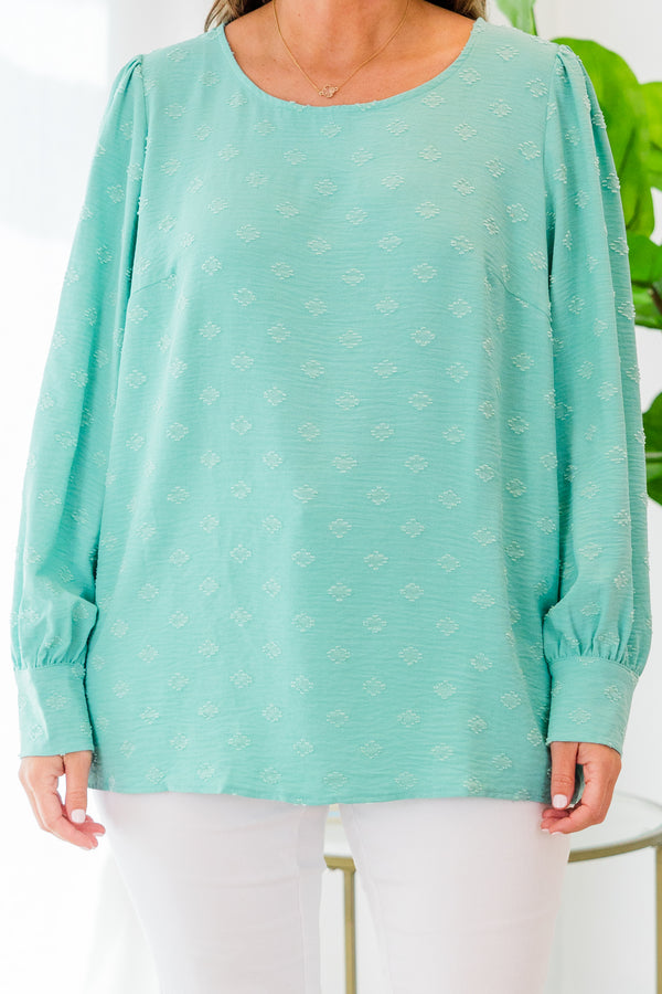 Top „Crazy Little Thing“, Blau