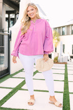 Crimson Sunset Pullover, Purple