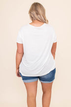 Bite Me Top, Ivory