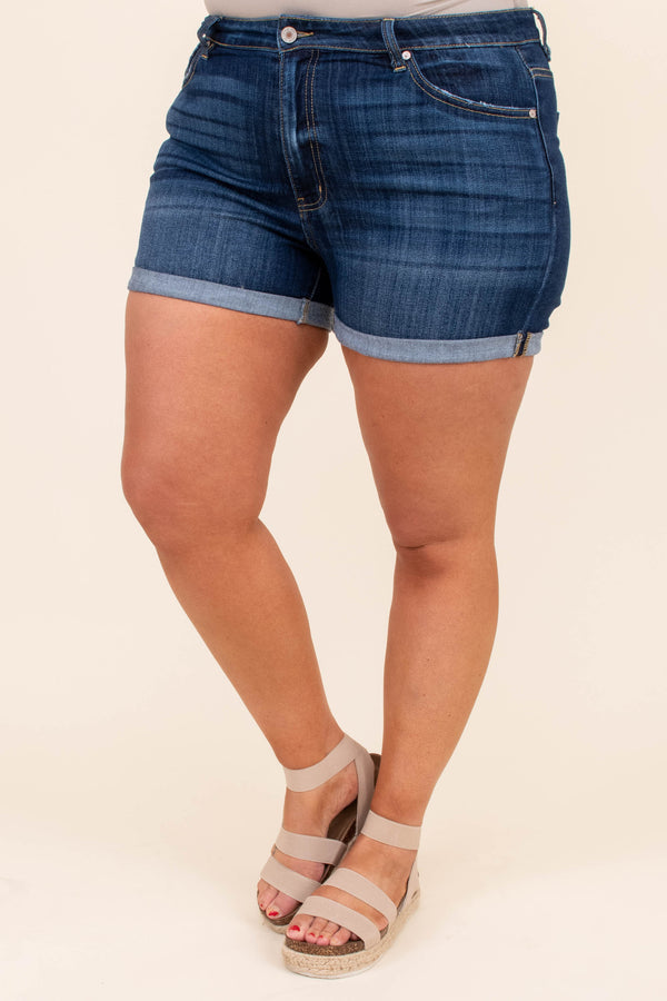 Shorts „Shoot The Breeze“, dunkle Waschung