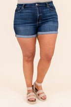 Shorts „Shoot The Breeze“, dunkle Waschung