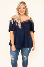 Born Beautiful Blouse, Marine