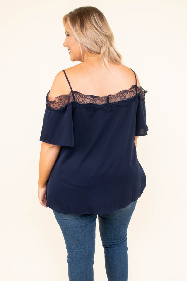 Born Beautiful Blouse, Marine