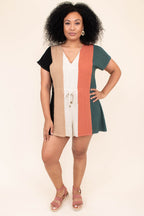 Tie Us Together Romper, Black