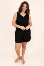 Romper "Nothing Holding You Back", Schwarz