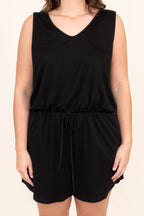 Romper "Nothing Holding You Back", Schwarz