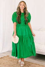Daily Happening Midi Dress, Green