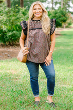 Daisy Dreams Top, Black Multi
