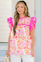 Daisy Dreams Top, Pink-Orange