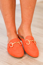 Dapper Dreams Mules, Blutorange