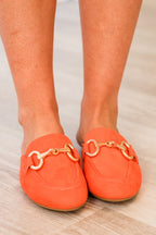Dapper Dreams Mules, Blutorange