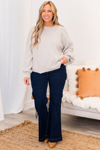 Dare To Flare Jeans, Super Dark Wash