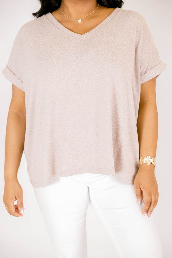 Darling Days Tee, Ash Mocha