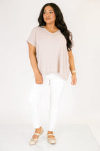 Darling Days Tee, Ash Mocha