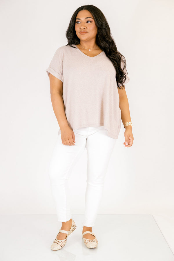 Darling Days Tee, Ash Mocha